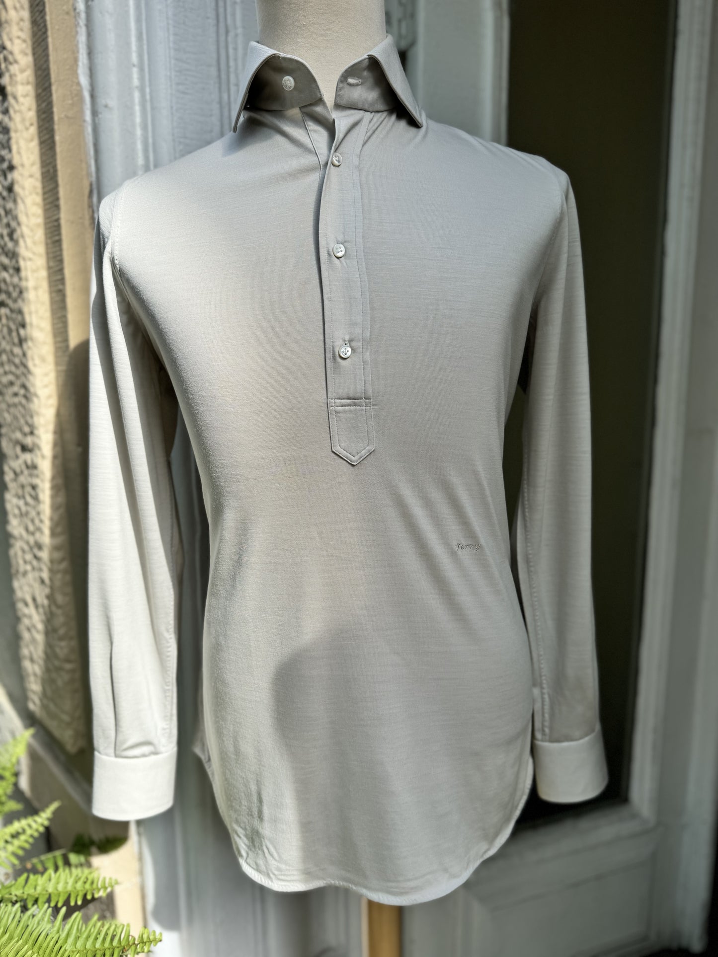 BONE 3 BUTTON POLO