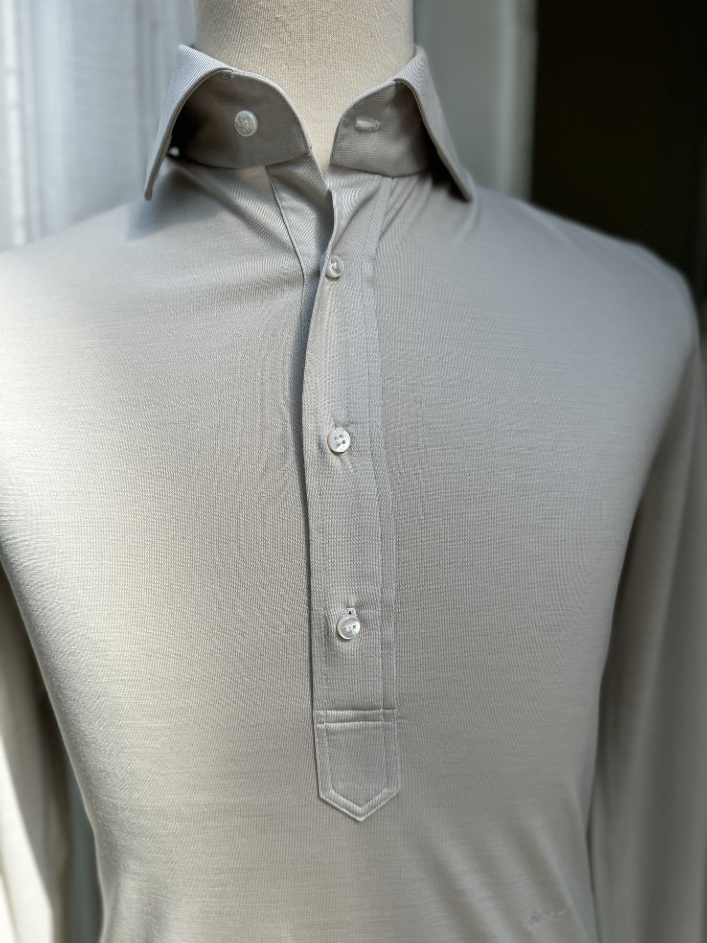 BONE 3 BUTTON POLO