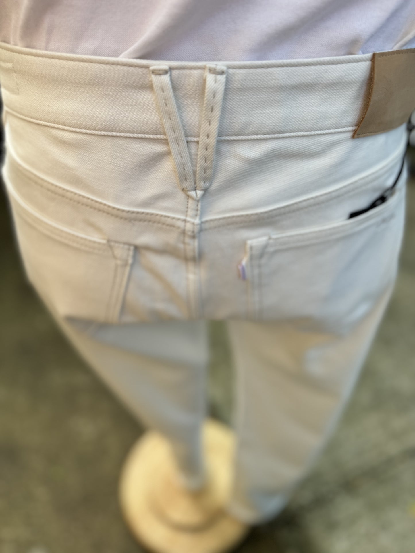 WHITE SELVAGE JEAN